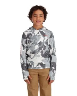 Simms Kid's Solar Tech Hoody -Fishing Equipment 12895 2003 solar tech hoody model s23 front