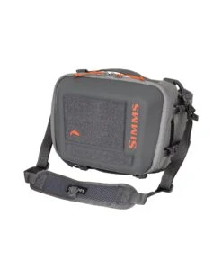 Simms Freestone Hip Pack -Fishing Equipment 13372 015 freestone hip pack pewter f21 front