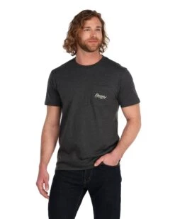 Simms ﻿M's Two Tone Pocket Tee -Fishing Equipment 13628 086 simms two tone pocket tee model f22 front 1680x2100 af550f34 85c6 4cdc a2e1 228a6899684c