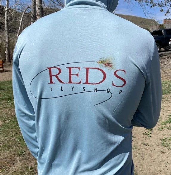 Simms Men's CBP Tech Hoody With Red's Logo 1 Simms Men's CBP Tech Hoody With Red's Logo