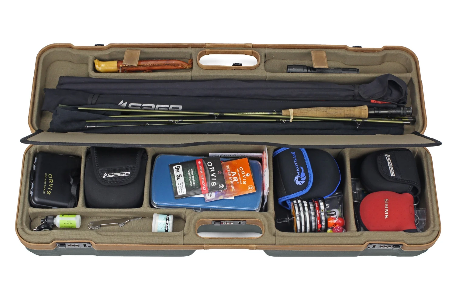 Sea Run Cases // Expedition Classic Fly Rod And Reel Travel Case