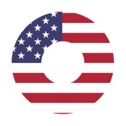 Redington I.D. Reel Decals - CUSTOMIZE Your I.D. Reel! -Fishing Equipment 2018 Redington i.D Decal OldGlory