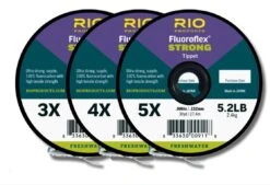 RIO Fluoroflex STRONG // 3 Pack Tippet Spools
