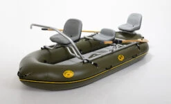WaterMaster Bruin 2-3 Person Fishing Rafts // Upgraded With Sawyer Stealth Oars -Fishing Equipment 3rd angler