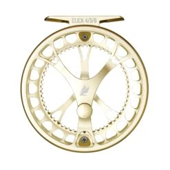 Sage Click Series Fly Reels -Fishing Equipment CLICK Champagne Back