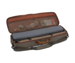 Fishpond Dakota 31" Carry-on Rod And Reel Case/Granite -Fishing Equipment Dakota32 open