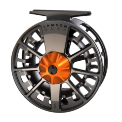 Waterworks Lamson's Guru S Series HD Reels // Excellent Spey Reel -Fishing Equipment GS case blaze transparency