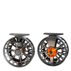 Waterworks Lamson's Guru S Series HD Reels // Excellent Spey Reel -Fishing Equipment GS two up blaze transparency
