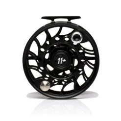 Hatch Iconic Fly Reel // 11 Plus -Fishing Equipment Iconic11PlusReel BlackSilver MidArbor Back