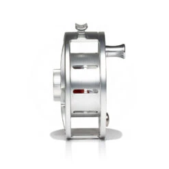 Hatch Iconic Fly Reel // 11 Plus -Fishing Equipment Iconic11PlusReel Clearred LargeArbor Side