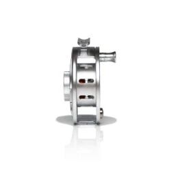 Hatch Iconic Fly Reel // 4 Plus -Fishing Equipment Iconic4PlusReel ClearRed LargeArbor Side