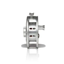 Hatch Iconic Fly Reel // 5 Plus -Fishing Equipment Iconic5PlusReel ClearRed LargeArbor Side