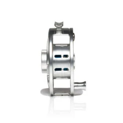 Hatch Iconic Fly Reel // 7 Plus -Fishing Equipment Iconic7PlusReel ClearBlue MidArbor Side