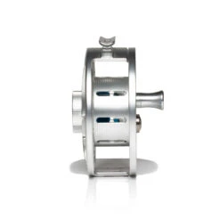 Hatch Iconic Fly Reel // 9 Plus -Fishing Equipment Iconic9PlusReel ClearBlue MidArbor Side