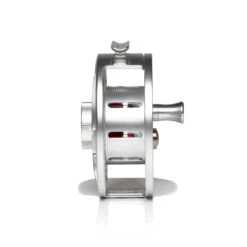 Hatch Iconic Fly Reel // 9 Plus -Fishing Equipment Iconic9PlusReel ClearRed MidArbor Side