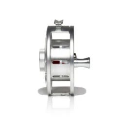 Hatch Iconic Fly Reel // 9 Plus -Fishing Equipment Iconic9PlusReel Clearred LargeArbor Side