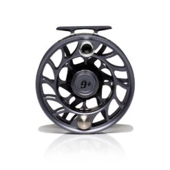 Hatch Iconic Fly Reel // 9 Plus -Fishing Equipment Iconic9PlusReel GreyBlack LargeArbor Back