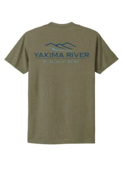 Red's Men's Canyon T-Shirt -Fishing Equipment NL6210 LightOlive Back