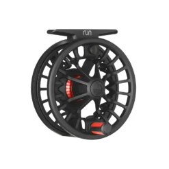 Redington RUN Fly Reel -Fishing Equipment RUN Black Front Angled scaled