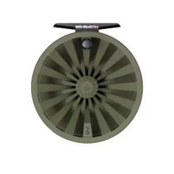 Redington BEHEMOTH Series Fly Reels -Fishing Equipment Redington Reel BEHEMOTH OD Green Front 7 8 scaled