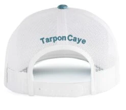 Red's Fly Shop Destination Travel Hats -Fishing Equipment Reds Std 107C SpinDriftWhite TarponCaye