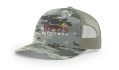 Red's Fly Shop Logo Hat -Fishing Equipment Reds Std 112P DigCamoLtGreen 7dfa8c23 0da1 4118 8317 c0e5cccd650c