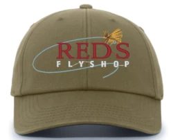 Red's Fly Shop Logo Hat -Fishing Equipment Reds std p200 olive 2
