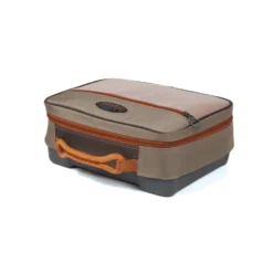 Fishpond Stowaway Reel Case - Granite -Fishing Equipment Stowaway front scaled