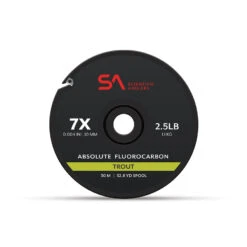 Scientific Anglers Absolute Fluorocarbon TROUT // Supple Tippet 0X - 7X