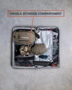 Simms GTS Roller - 110L 15 Simms GTS Roller - 110L -Fishing Equipment gts roller middle storage