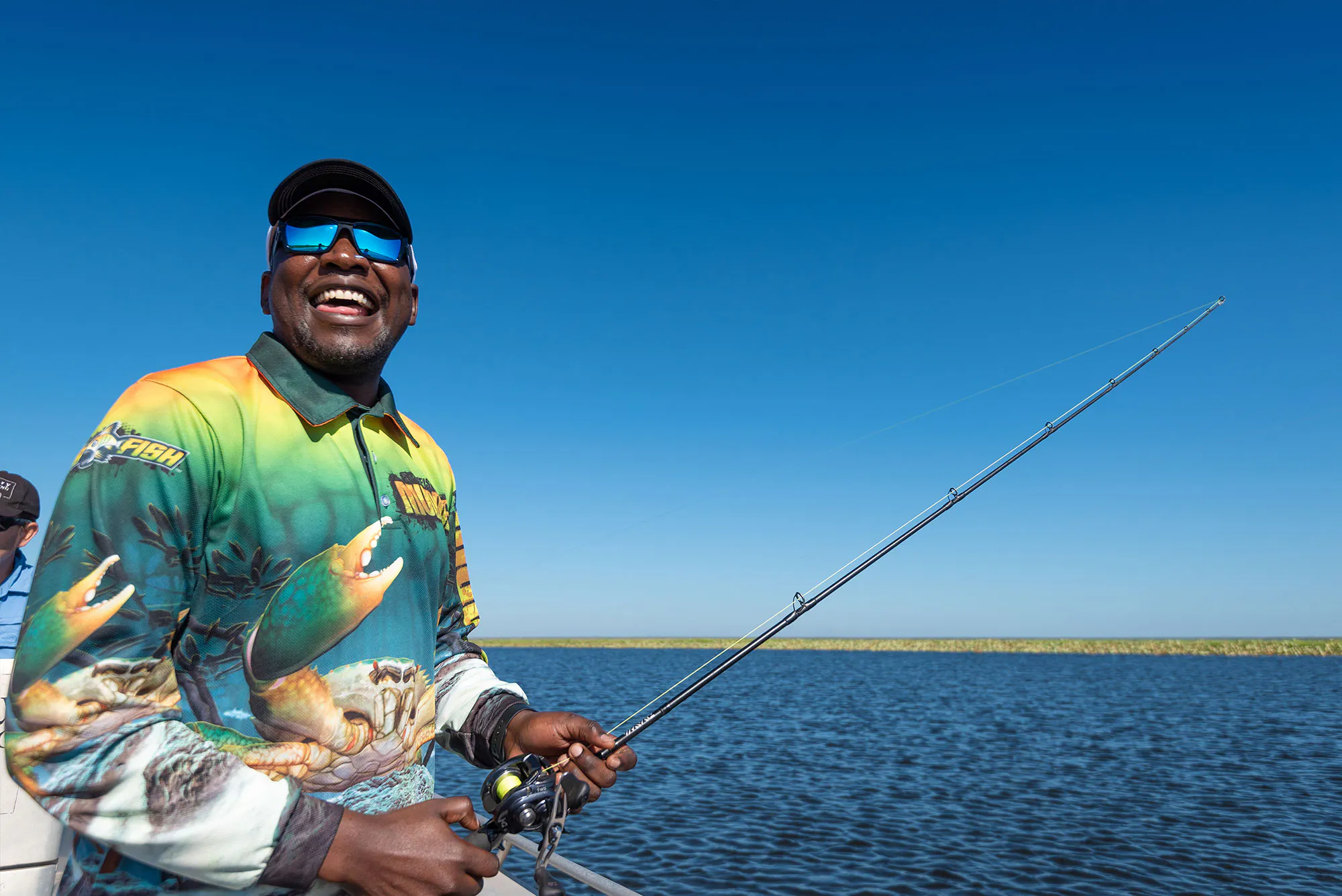 Fishing Equipment -Fishing Equipment smiling fisherman