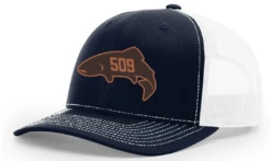 Red's 509 Fish Logo'd Trucker Hat -Fishing Equipment thumbnail 112navywhite
