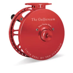 Tibor Gulfstream Reel 11/12/13 - Saltwater Reel -Fishing Equipment tibor gulfstream fly reel.MAIN .Crimson.00