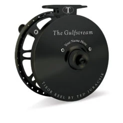 Tibor Gulfstream Reel 11/12/13 - Saltwater Reel -Fishing Equipment tibor gulfstream fly reel.MAIN .Jet Black.00