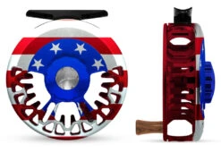 Abel Vaya Fly Reel // USA Flag Reel
